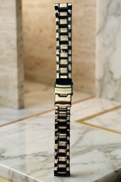 beroo straps Beroo Prestige: 18mm Çift Kilitli Premium Çelik Saat Kordonu
