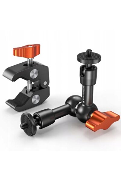 K&F CONCEPT KF Concept KF31.130 - braț magic din aluminiu de 6 inci, Super Clemă