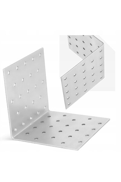 Wkret-Met 25x COLȚAR DE CONECTARE DIN OȚEL PENTRU LEMN 100x100x100 1K