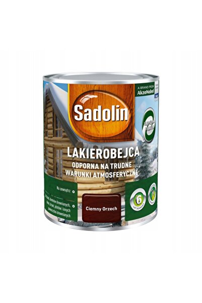 Sadolin Lac rezistent la intemperii 0.75L Nuc închis