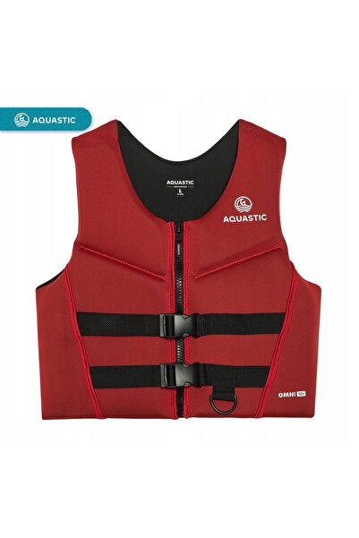 Aquastic Vestă de salvare Omni 50N neopren roșu XXS (30-40 kg)
