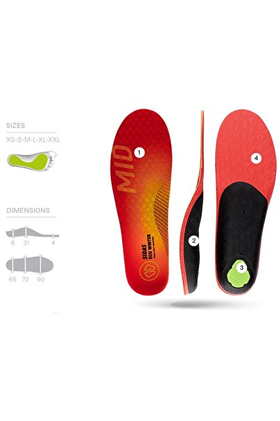 SIDAS Branțuri de iarnă 3Feet MID XXL (46-48)