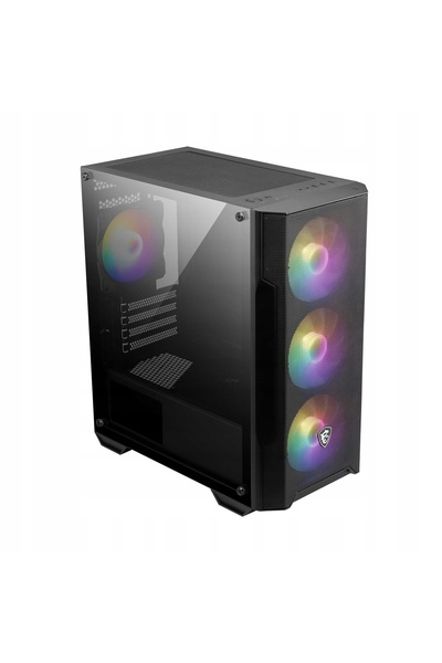MSI MAG FORGE M100A carcasă mATX Midi cu geam fără sursă de alimentare