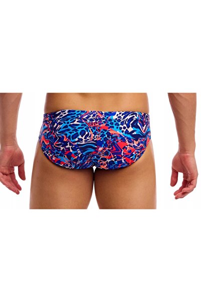 Funky Trunks Mad Cat - Slip de baie pentru bărbați S (UK32)