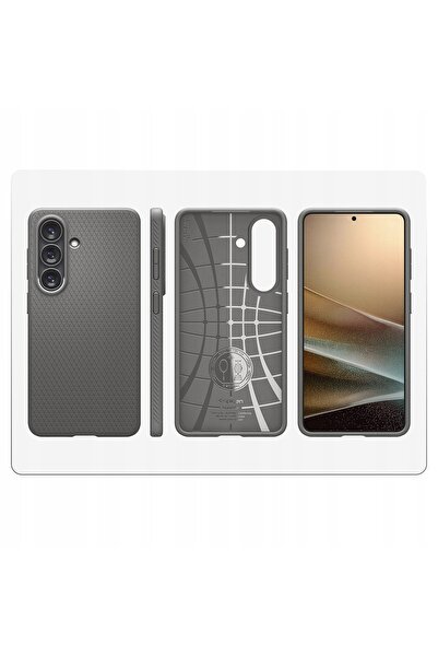 Spigen Husă Liquid Air pentru Galaxy S26 Plus, flexibilă subțire + sticlă