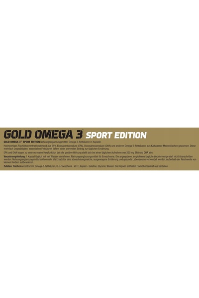 NO BRAND Acizi Omega-3 OLIMP Gold Omega 3 Ediția Sport (120 capsule)