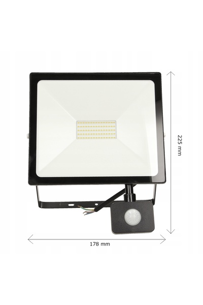 Orno Lumină LED 50W cu senzor de mișcare, cu funcție de amurg (sau: cu senzor...