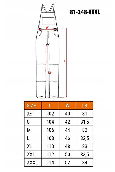 NEO Tools Pantaloni NEO de lucru și grădinărit HD Slim cu bretele Oxford 81-2...