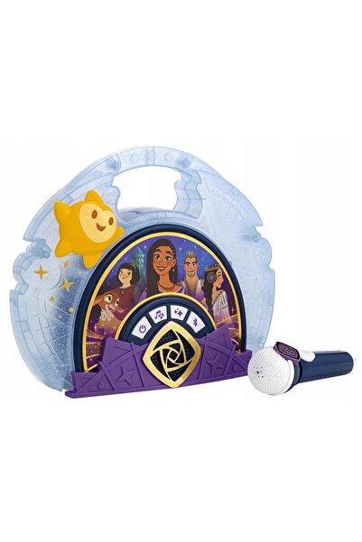 ekids Boxă Bluetooth BoomBox + Microfon Karaoke 2 în 1 Wish Wish Disney