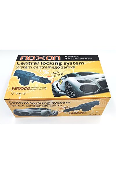 NO BRAND SOLIDNY 5KG 12V NOXON Kit sistem de închidere centralizată 4 uși Cil...