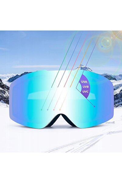 NO BRAND OChelari de schi și snowboard pentru femei și bărbați, cu filtru UV400