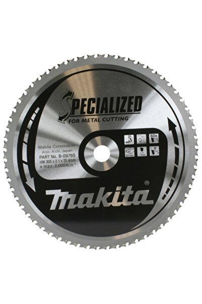 Makita Lamă de ferăstrău circular specializată pentru tăierea metalelor 305x2...
