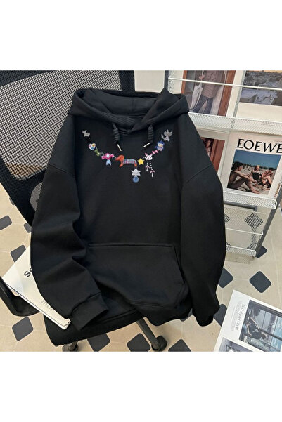 bellanova Unisex Printed Hooded Sweatshirt