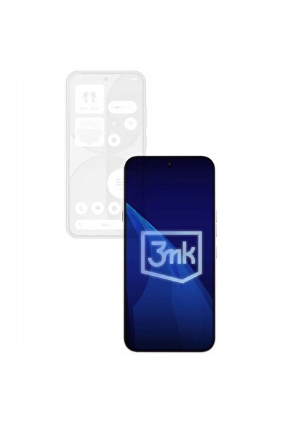 3MK Sticlă hibridă pentru Nothing Phone 4a, cu aplicare ușoară, protecție ecr...