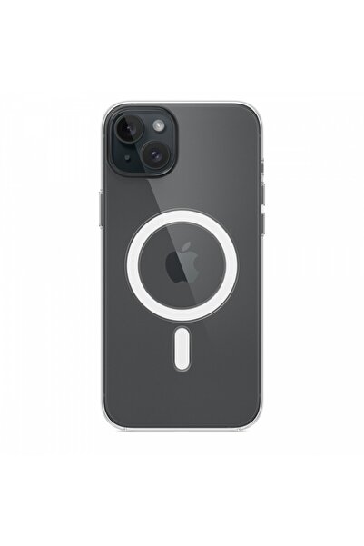 Apple Husă transparentă pentru iPhone 15 Plus cu MagSafe
