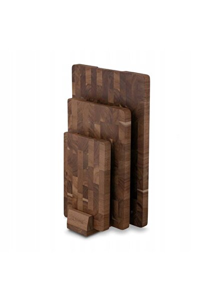 Starke Pro DESKI pentru tăiere, Set suport de bucătărie din acacia Starlet, 3...