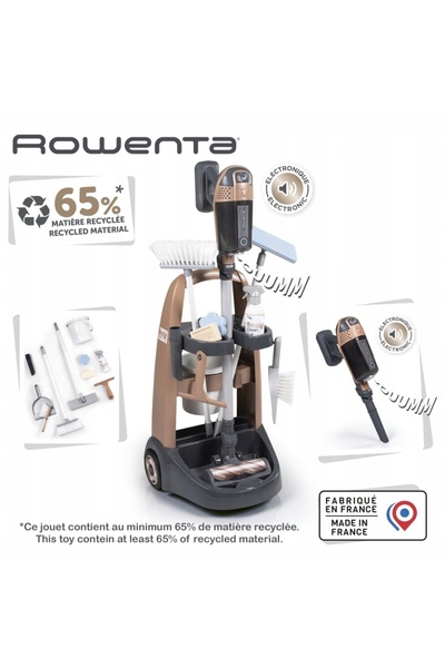 Smoby Cărucior de jucărie cu aspirator Rowenta X Force 7600330326