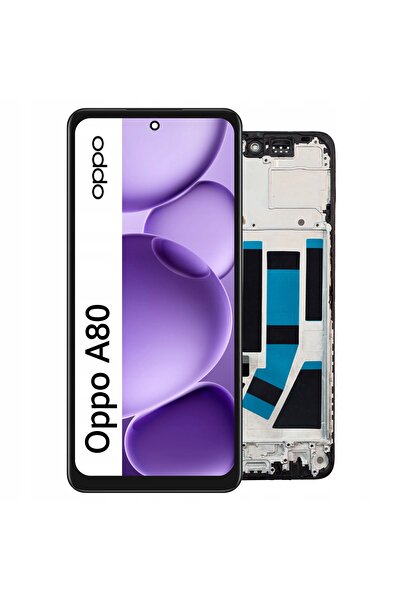 NO BRAND Display LCD cu ramă pentru Oppo A80