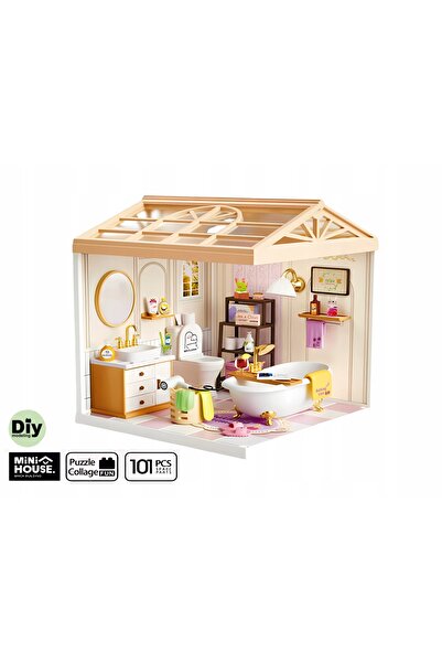 NO BRAND QBI Toy Casă Miniaturală Baie MU08009