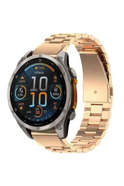 bizon Curea metalică QuickFit de 22mm pentru smartwatch / brățară de ceas