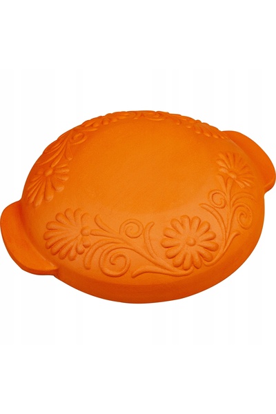 Browin GARNEK RZYMSKI Vas rotund din lut pentru copt la cuptor 4l