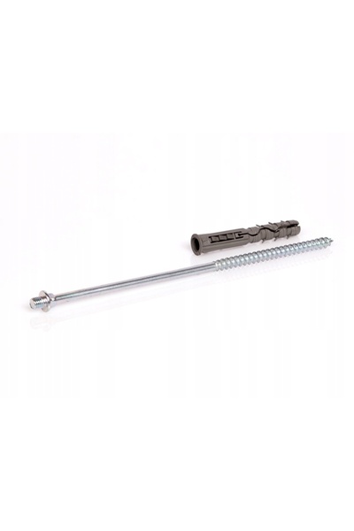 NO BRAND Șurub de ancorare lung 12x300 cu filet dublu M8, manșon 12x80 pentru...