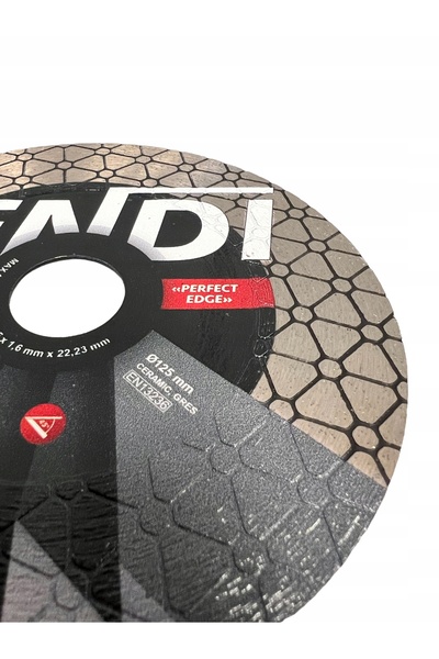 SENDİRA EDGE 125 SENDI GRESU Disc de tăiere și șlefuire pentru faianță