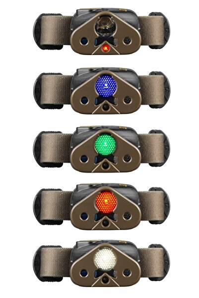 NO BRAND Lanternă frontală mactronic nomad 03 340 Lm militară reîncărcabilă