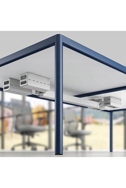 NO BRAND Mozos CT550WH organizator de cabluri sub birou 55 cm