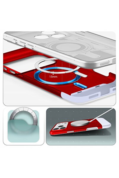 Spigen Husă pentru iPhone 17 Pro, compatibilă MagSafe, husă de protecție hibr...