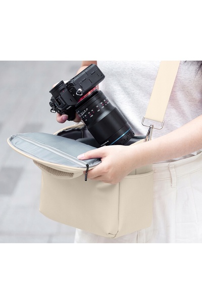 K&F CONCEPT Geantă foto tip sling Kabura pentru aparat foto DSLR, dronă, came...