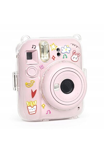 NO BRAND Husă de protecție rigidă pentru Fuji INSTAX Mini 12 + Curea
