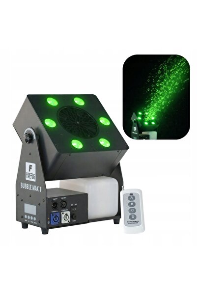 NO BRAND Mașină de bule cu efect LED și telecomandă DMX pentru petreceri