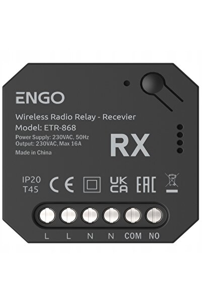 NO BRAND ENGO ETR-868 releu wireless ENGOLINK transmițător-receptor 230V .770