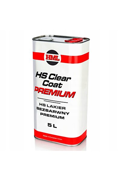 NO BRAND Vopsea transparentă incoloră auto HML HS 5L Agent de întărire rapidă...