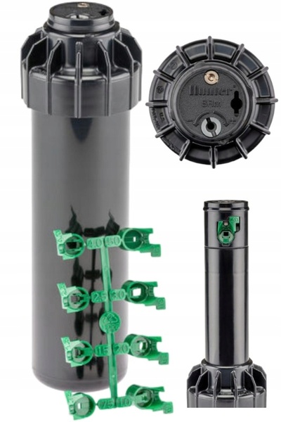 NO BRAND Pulverizator rotativ Hunter SRM 4`` + SET DUZE + KOLANO 25-1/2`` pen...