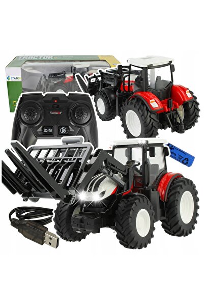 NO BRAND Tractor cu telecomandă, jucărie telecomandată, alimentat cu baterii,...