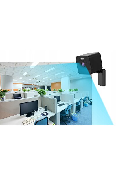 NO BRAND MINI CAMERĂ INTELIGENTĂ WIFI IP 3MPx 2304*1296 FULL HD NEAGRĂ MICĂ S...