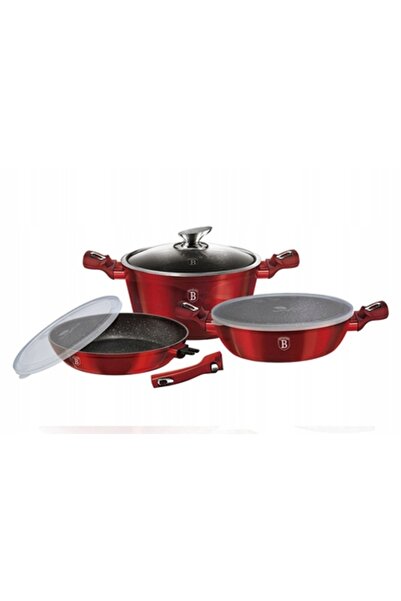 Berlinger Haus SET DE OALE ȘI CRATĂLE BH-7050 BURGUNDY