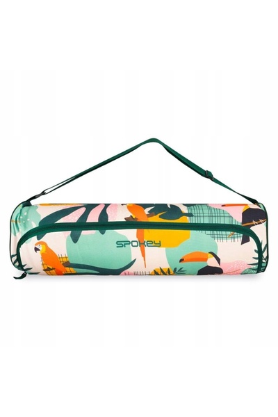 Spokey Husă din bumbac pentru saltea de yoga cu curea 74x19 cm