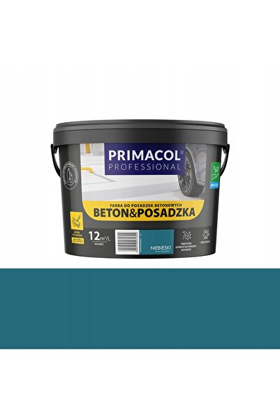 Primacol Vopsea pentru pardoseli din beton, protectoare, albastră, 4.5L