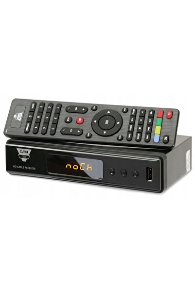 NO BRAND Decodor TV digital prin cablu DVB-C HD MPEG4 Tuner TV prin cablu Opt...