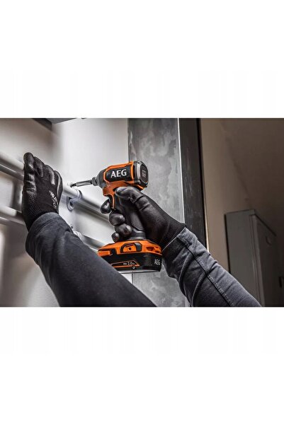 AEG Cheie de impact subcompactă 18V + Încărcător BL1418 + Acumulator 6.0Ah