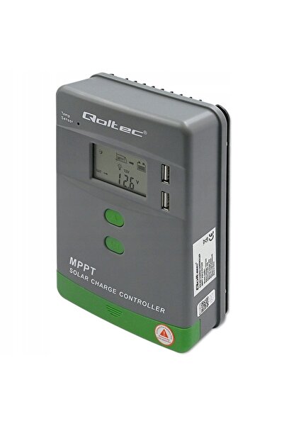 Qoltec Controler de încărcare solar MPPT de 20A cu senzor de temperatură |   ...