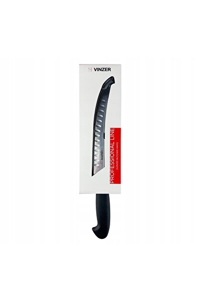 NO BRAND Cuțit VINZER de măcelar, cu lamă curbată, profesional, 19,6 cm X50Cr...
