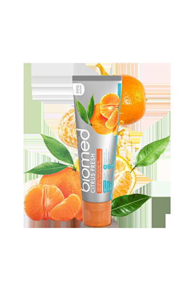 NO BRAND Splat Biomed Pastă de dinți Citrus Fresh Fără Fluor Sărbători Fructe...