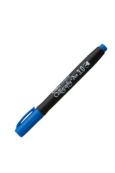 artline قلم الخط الفاخر 3.0 أزرق
