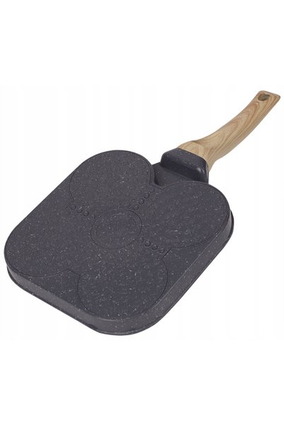 NO BRAND Tigaie pătrată antiaderentă de 18cm pentru ouă și clătite