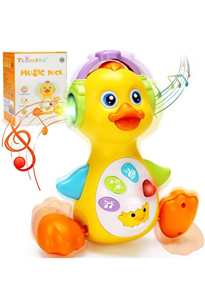 PlayFun Electric Toy Duck 8862 - Toy for Children, Battery Operated, Active i...