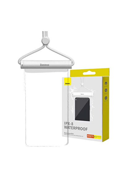 Baseus Husă impermeabilă pentru smartphone AquaGlide, albă